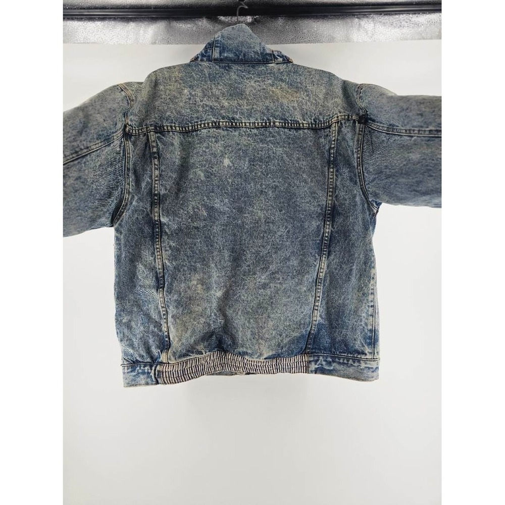 Vintage GET USED Classic Jeans RN 71554 by Elie Demin Striped Lining and Cuffs M - Picture 3 of 13